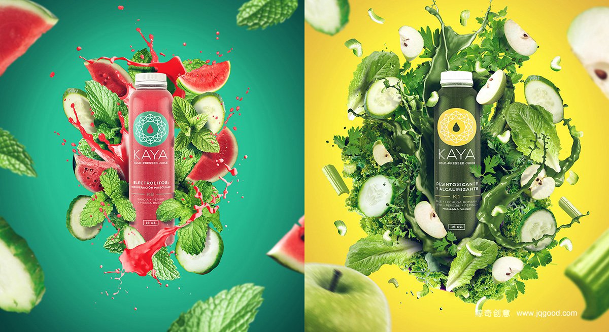 飲料品牌海報設計